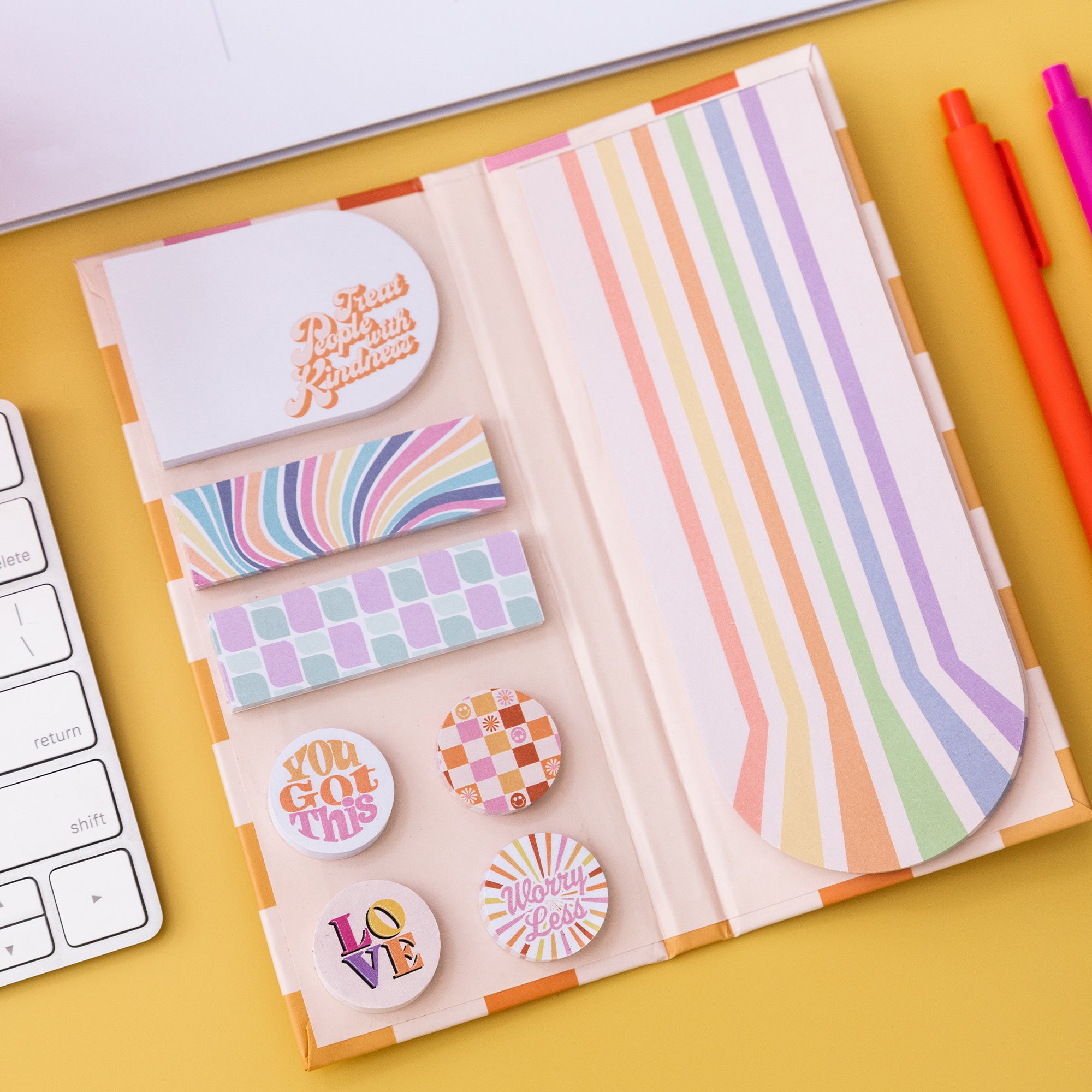 Sticky Note Folio, Smiley