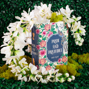 Large Book Vase, Pride and Prejudice