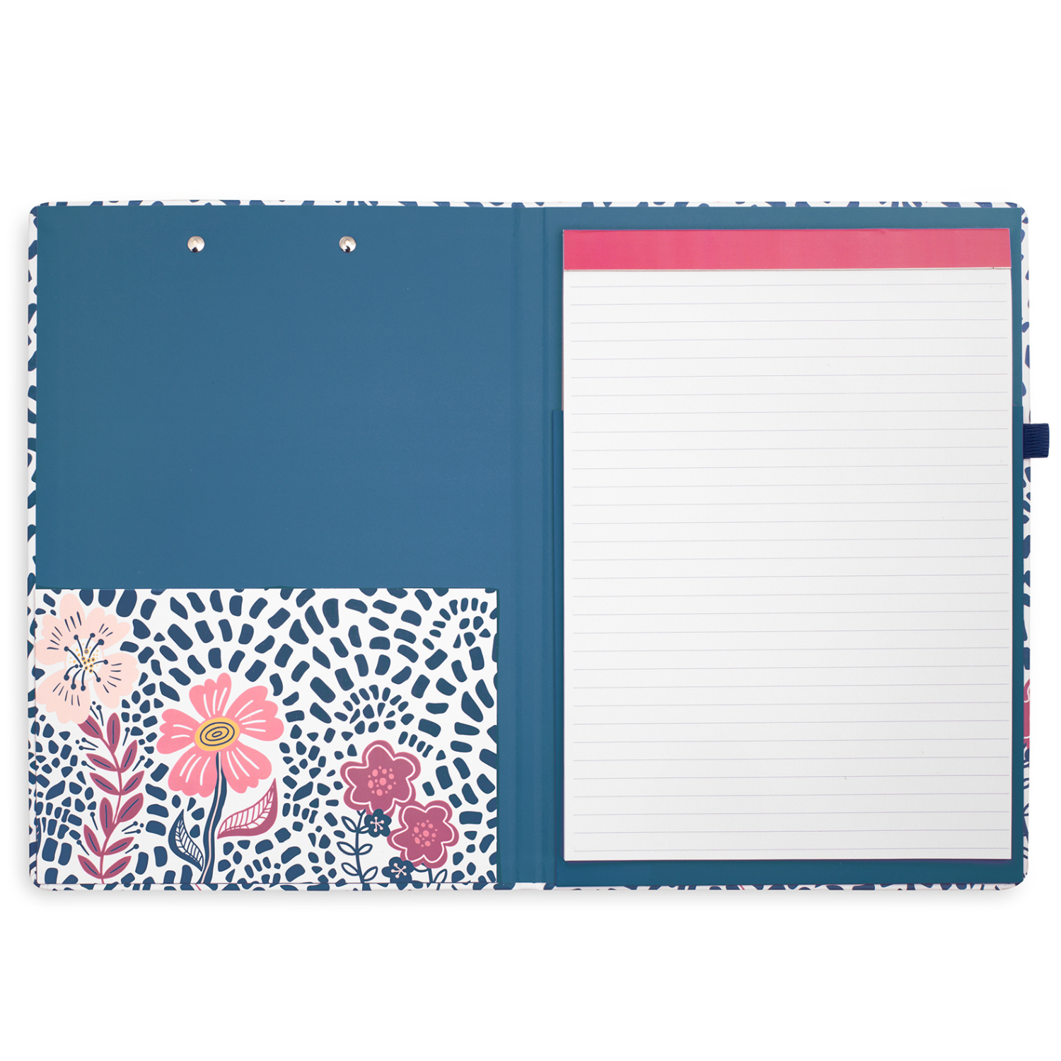 Clipboard Folio, Mosaic Floral