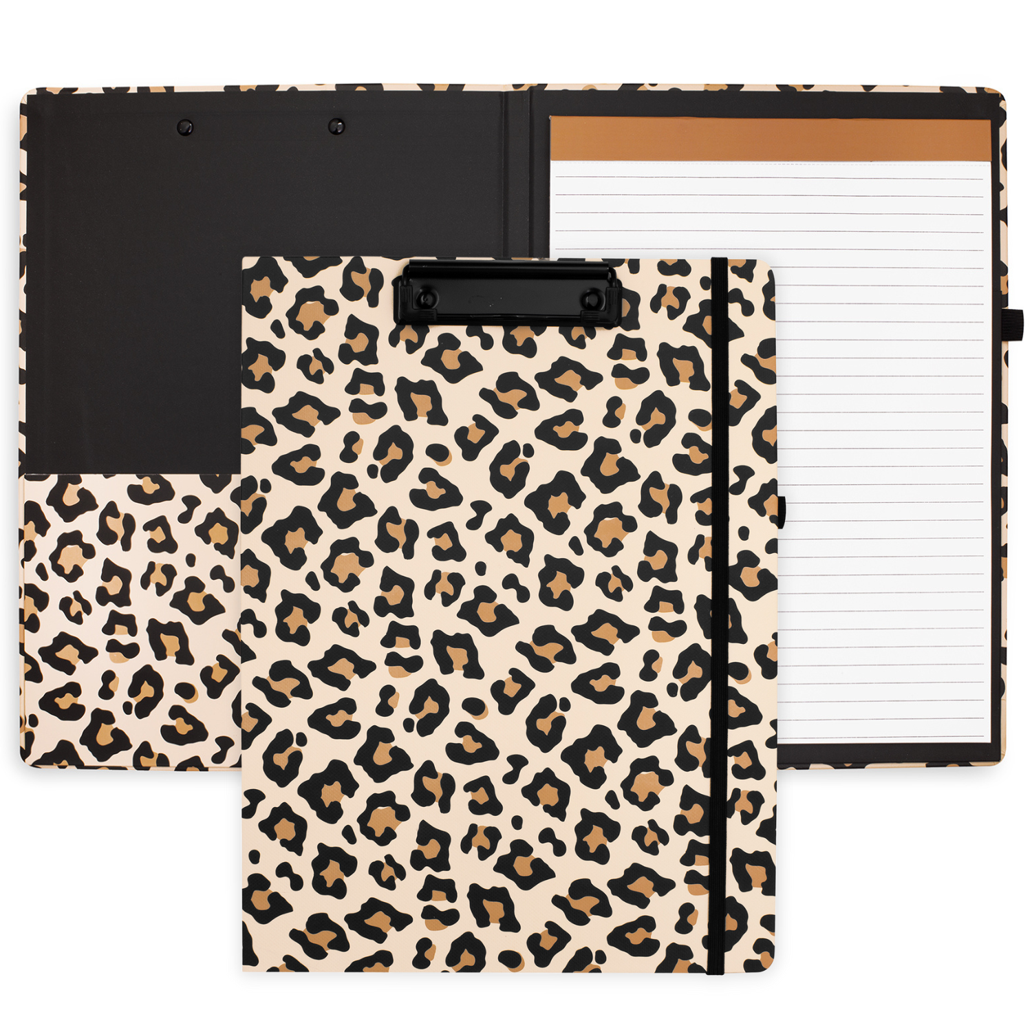 Clipboard Folio, Leopard