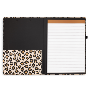 Clipboard Folio, Leopard