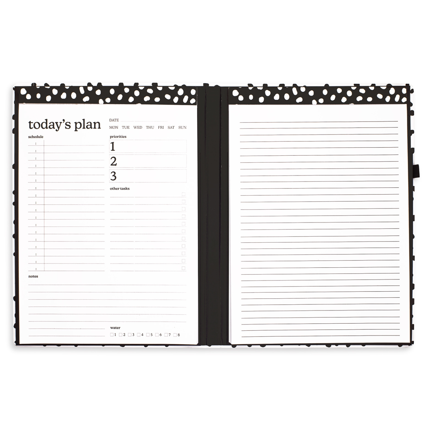 BLACK LOW PROFILE Clip Extra Large Clipboard Clipboard Double Clip