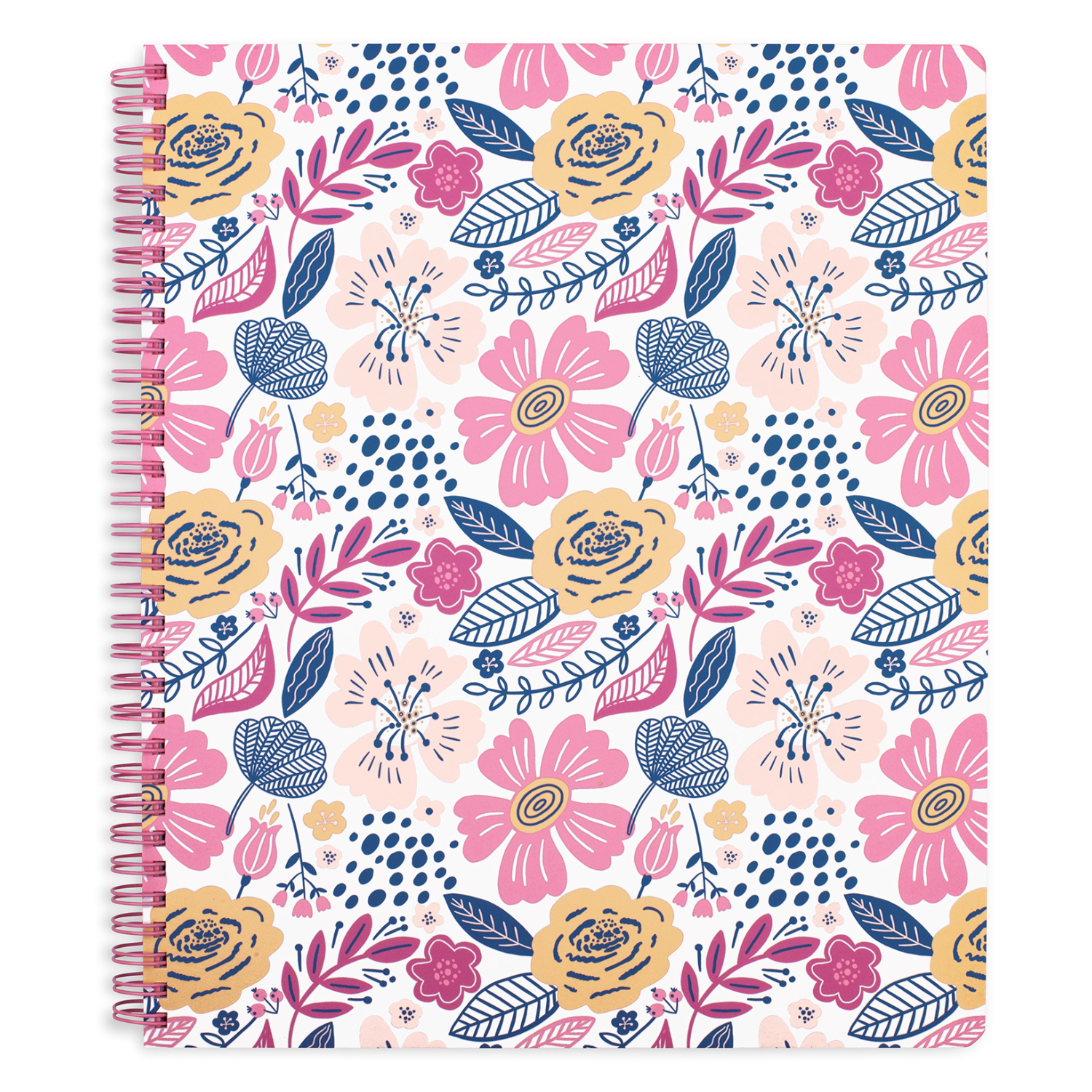 Large Notebook, Mosaic Floral