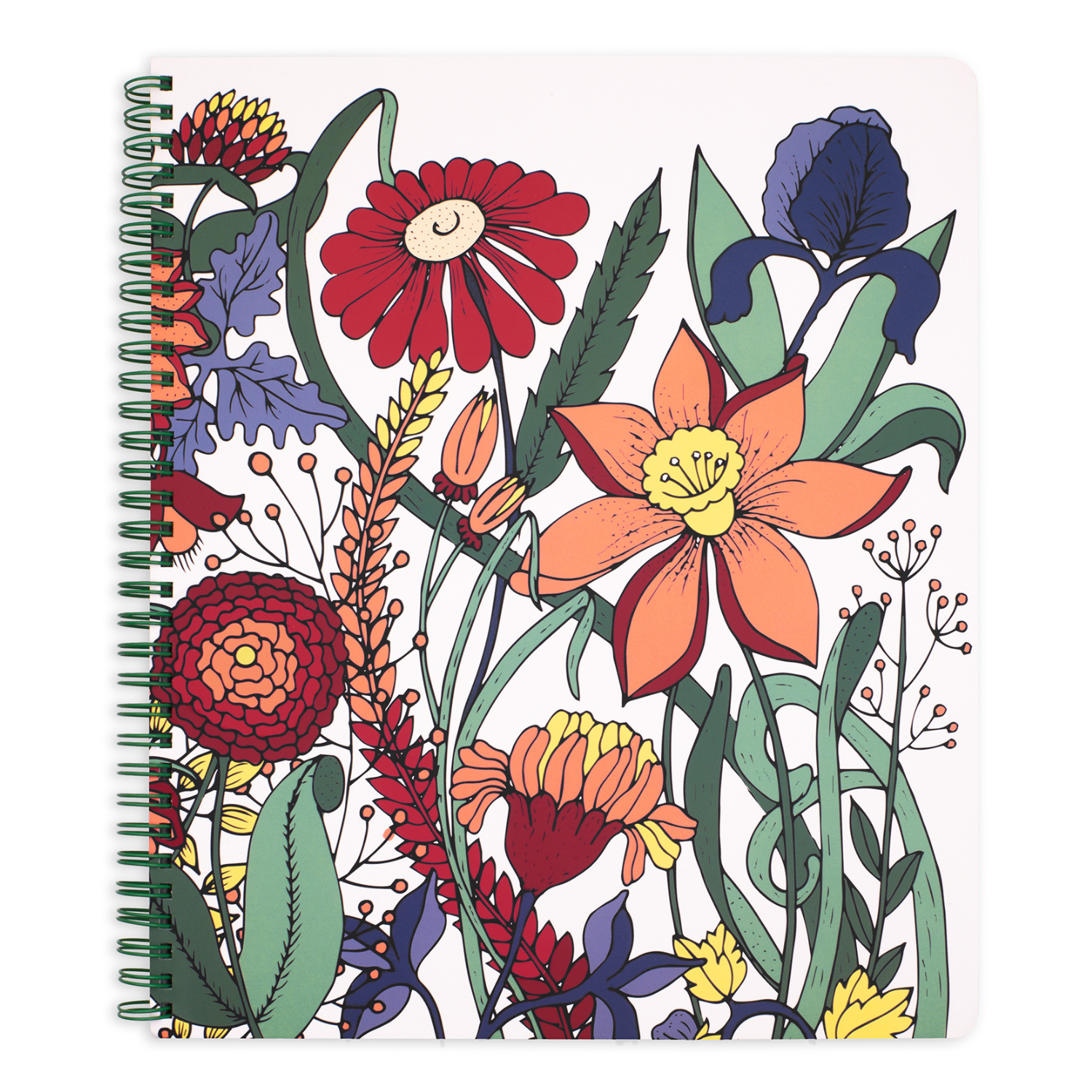 Large Notebook, Garden Floral