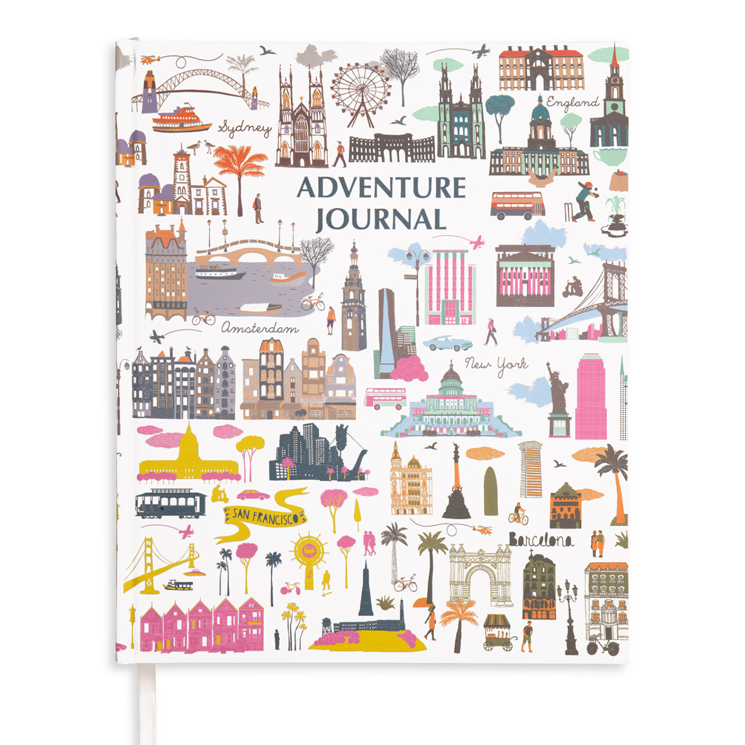 Travel Journal, City Icons - Steel Mill Gifts