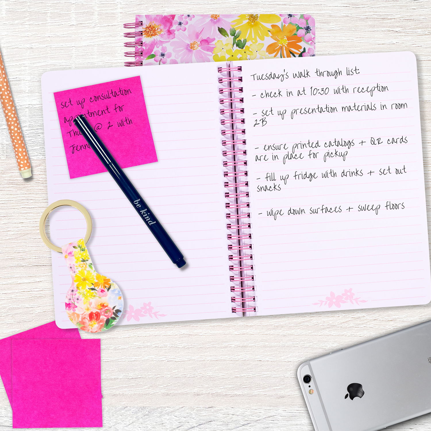 Air Tag Holder, Summer Garden