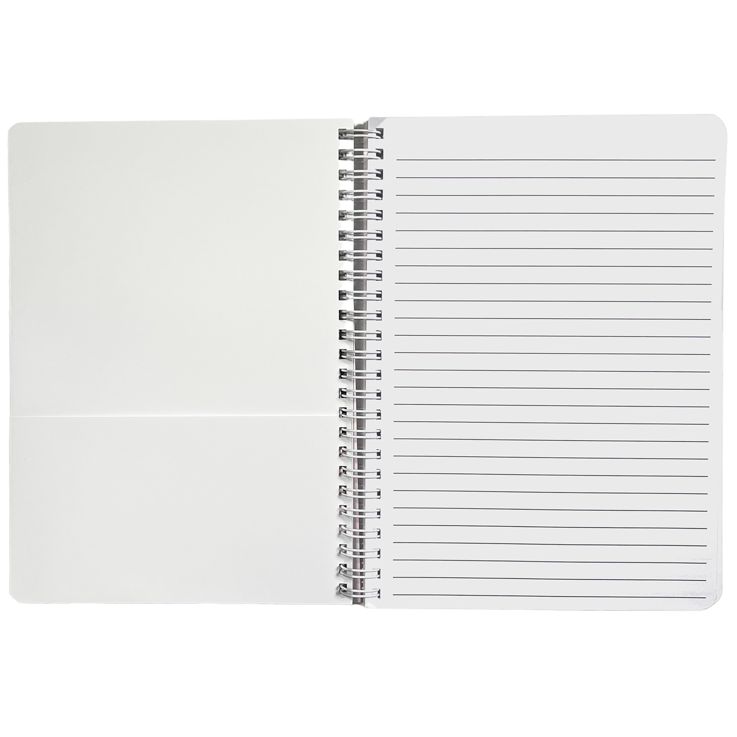 Mini Notebook, Black Gingham