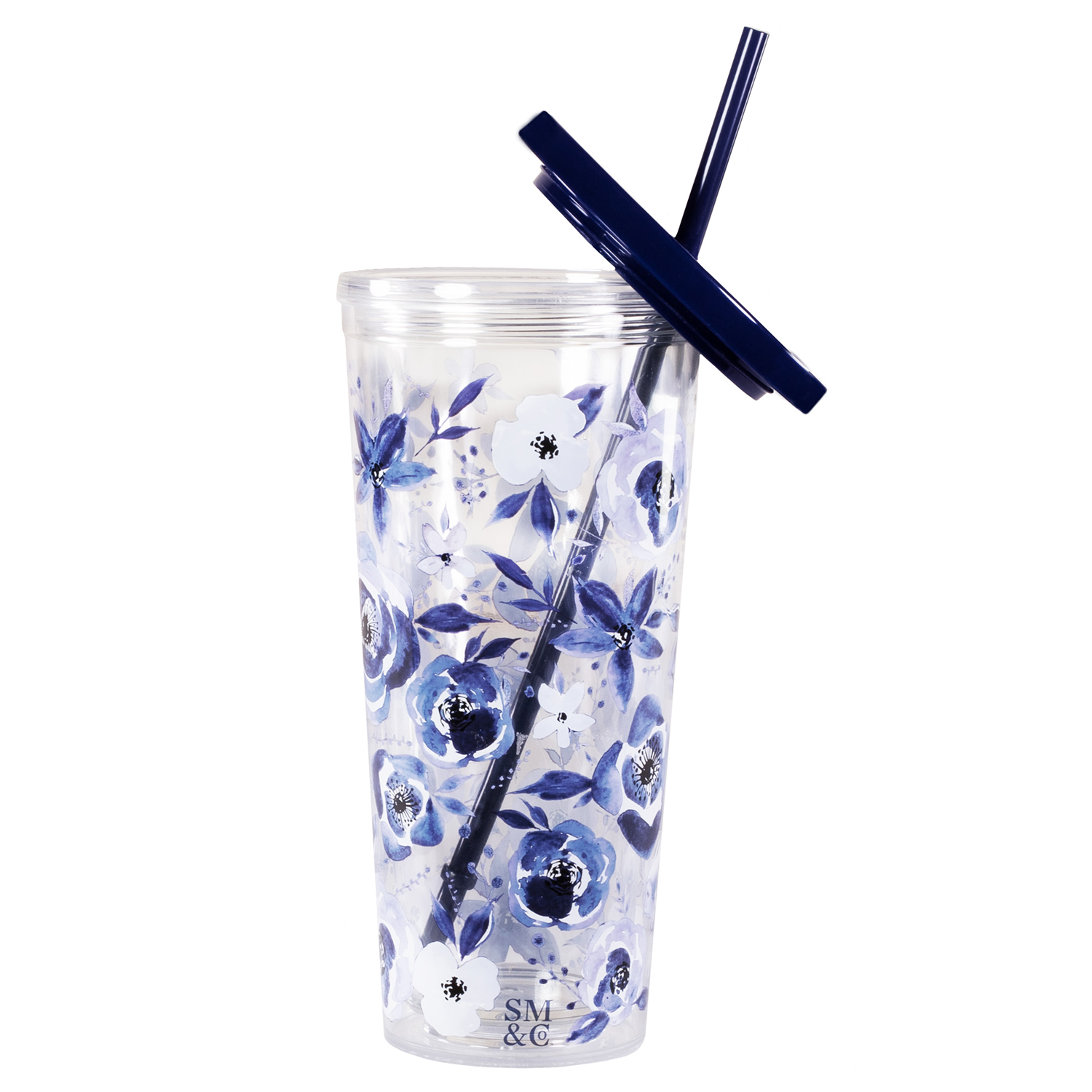 Tumbler with Straw, City Icons - Steel Mill Gifts