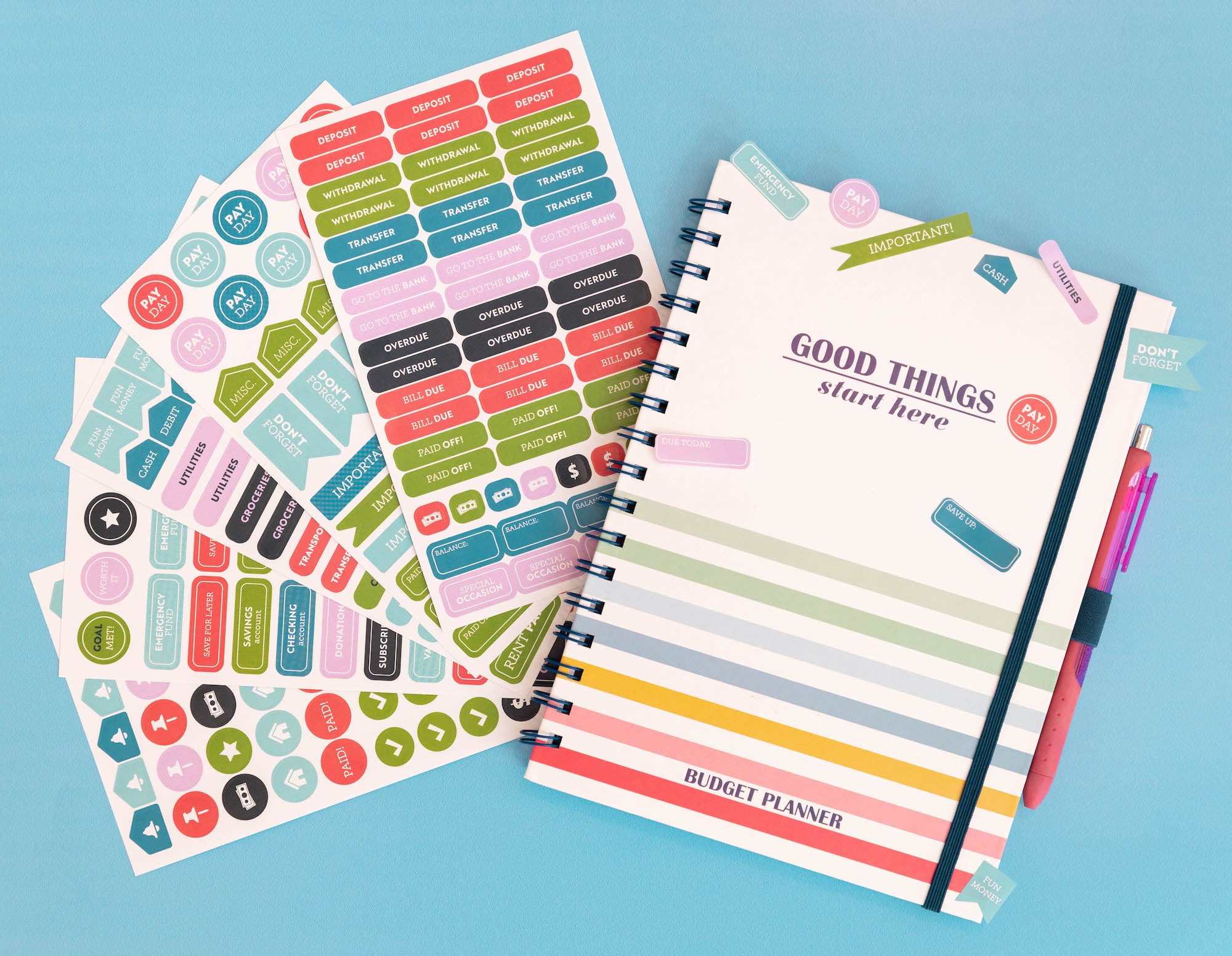 Budget Sticker Pack
