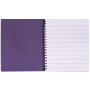 Large Notebook, Purple Vine Ditsy
