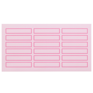 File Folder Set of 9, Pink Poppy