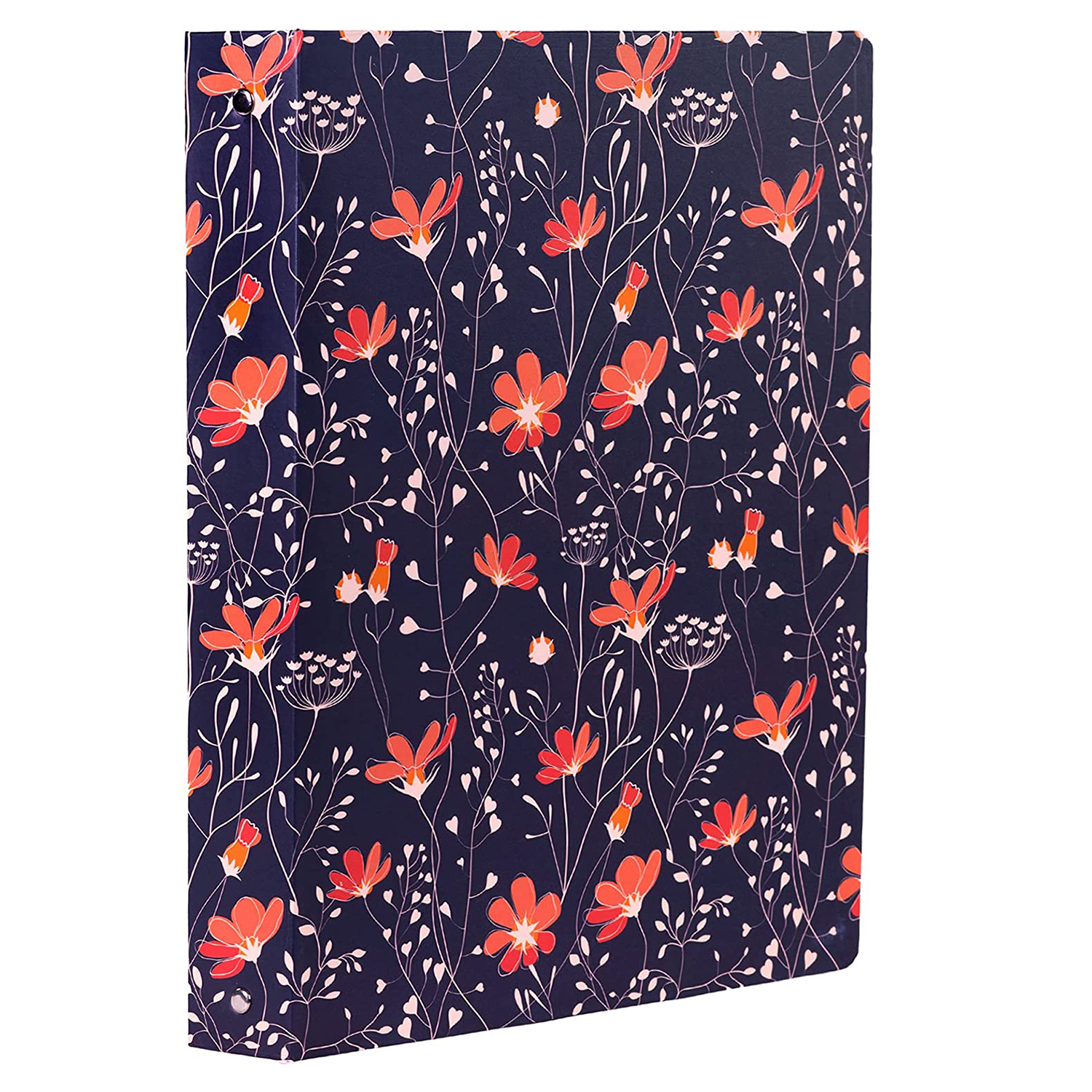 Three Ring Binder, Floral Vines