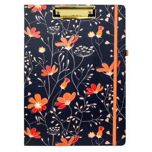 Clipboard Folio, Floral Vines
