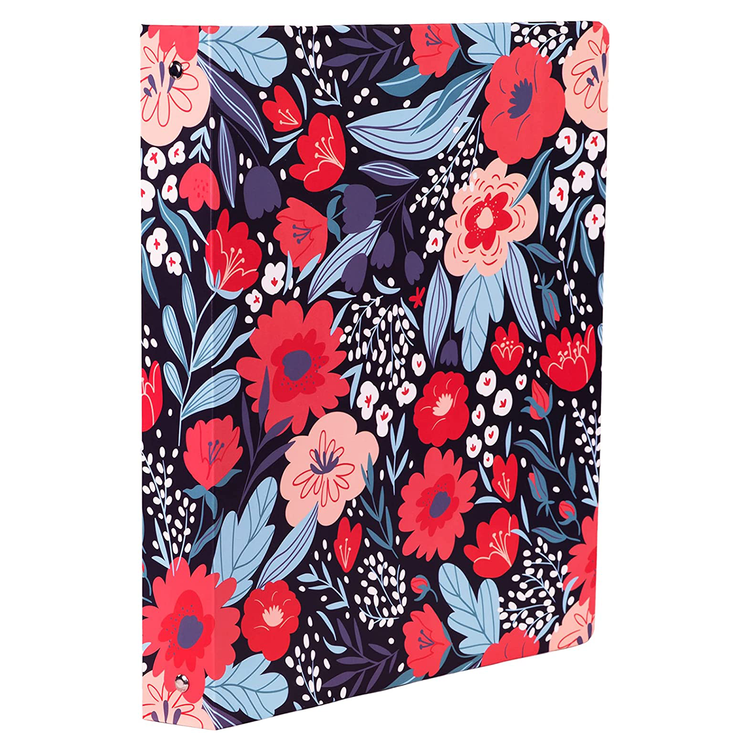 Three Ring Binder, Folk Floral