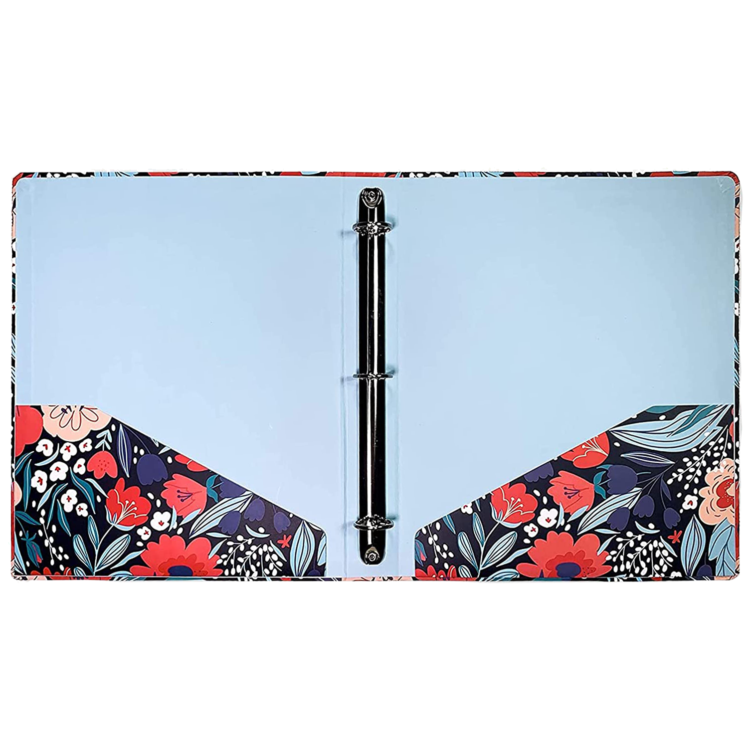 Three Ring Binder, Folk Floral