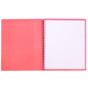 Large Notebook, Pink Poppy