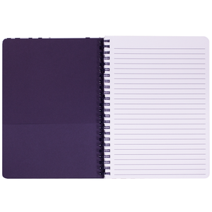 Mini Notebook, Navy Dots