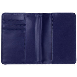 Passport Cover, Navy Stripe