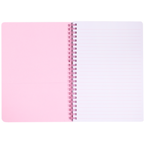 Mini Notebook, Pink Dots
