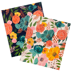 Pocket Folder Set of 2, Garden Blooms