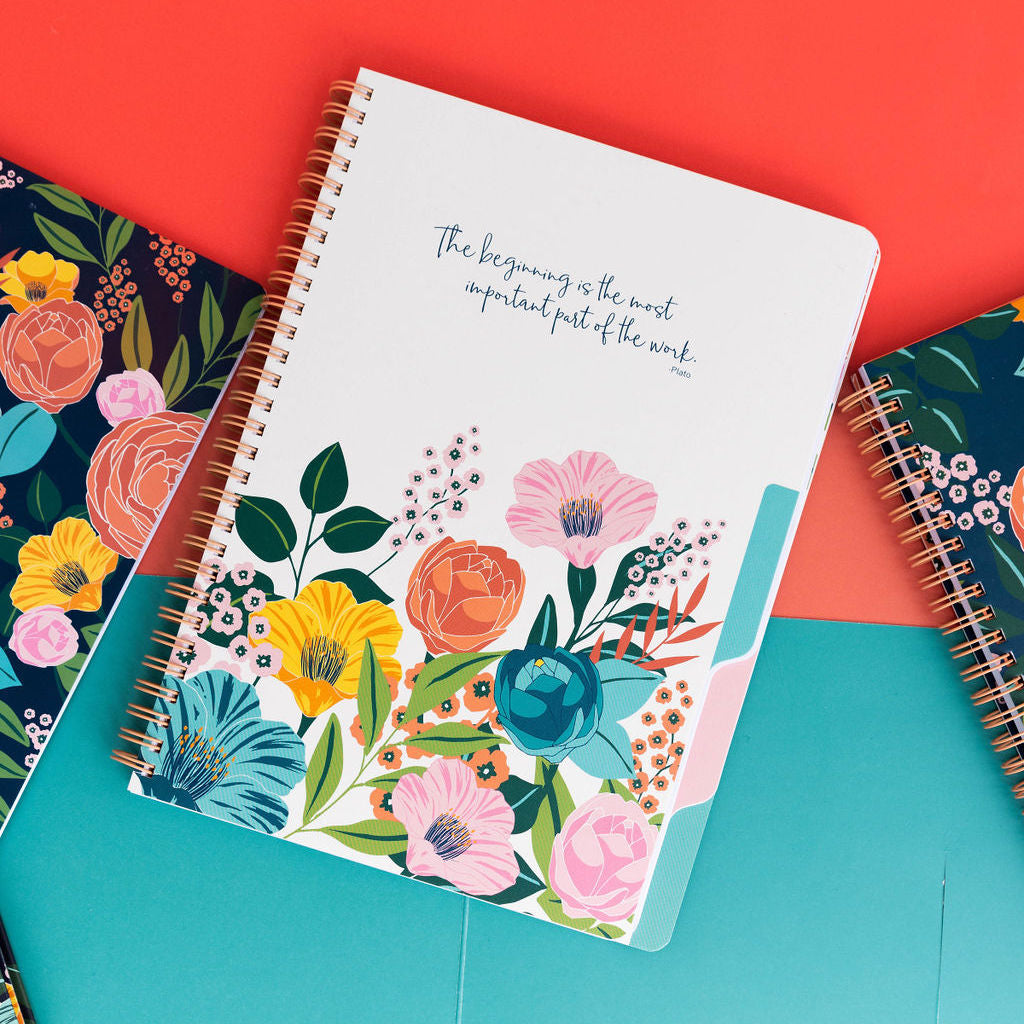 Subject Notebook, Garden Blooms