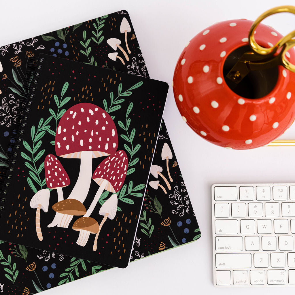 Mini Notebook, Mushroom