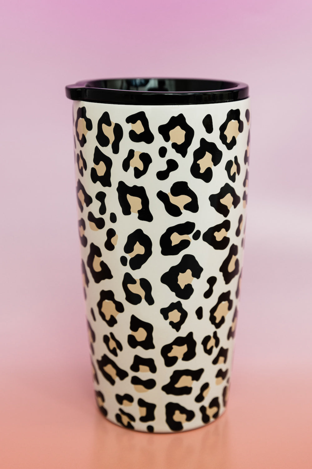 Stainless Steel Tumbler, Leopard