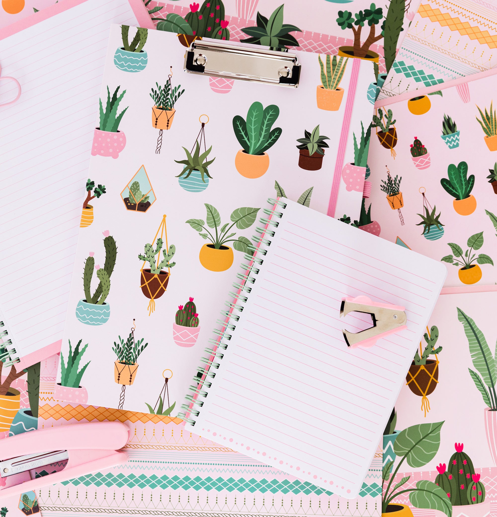 Mini Notebook, Succulents