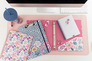 Large Notebook, Mosaic Floral