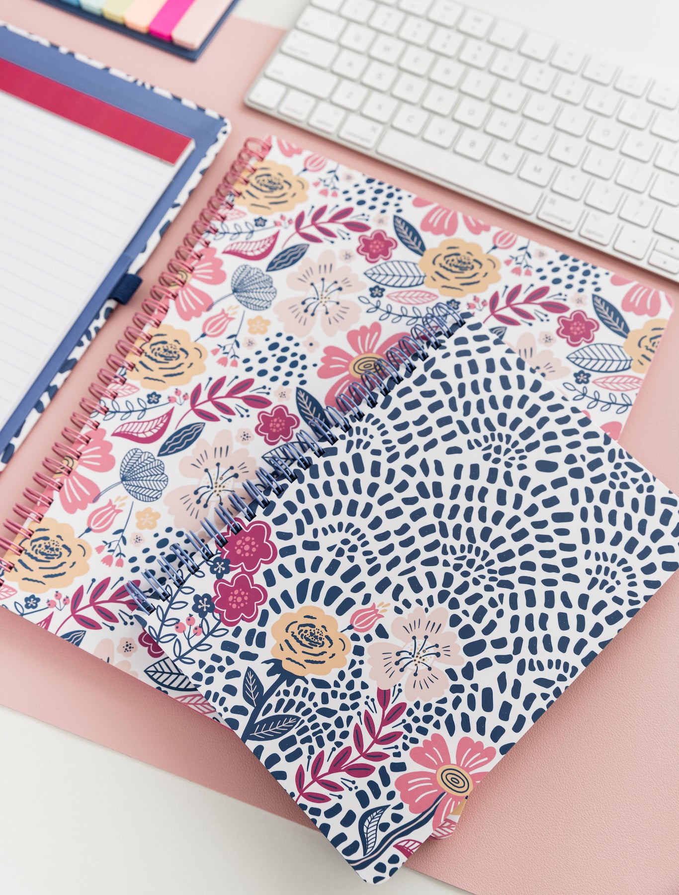 Mini Notebook, Mosaic Floral