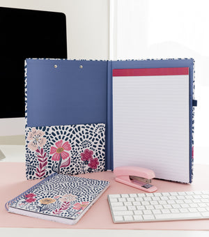 Clipboard Folio, Mosaic Floral
