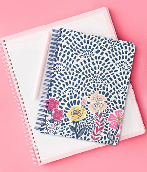 Mini Notebook, Mosaic Floral
