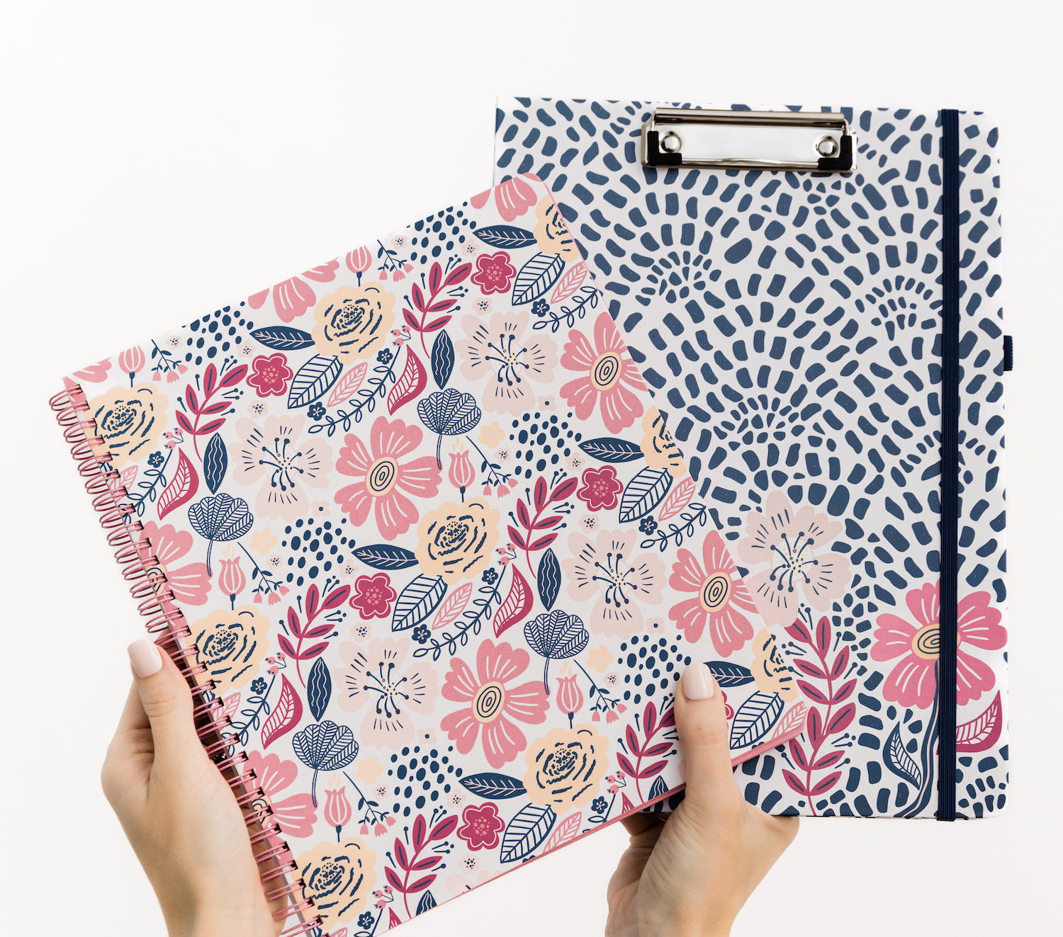 Large Notebook, Mosaic Floral