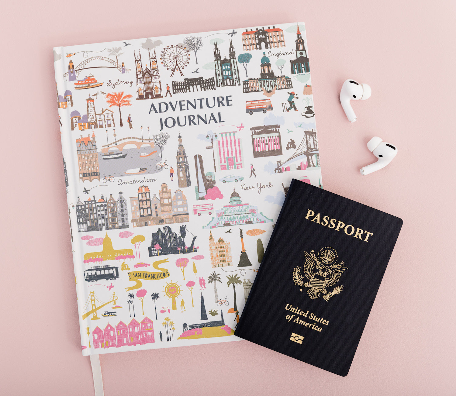 Travel Journal, City Icons - Steel Mill Gifts