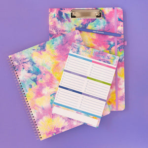 Clipboard Folio, Tie Dye