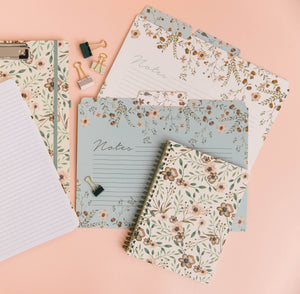 Mini Notebook, Woodland Floral