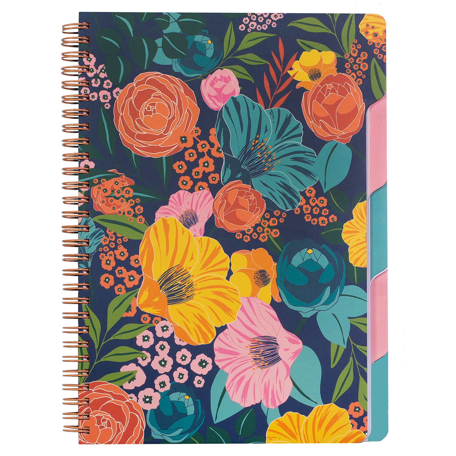 Rifle Paper Co. Floral Spiral Notebook