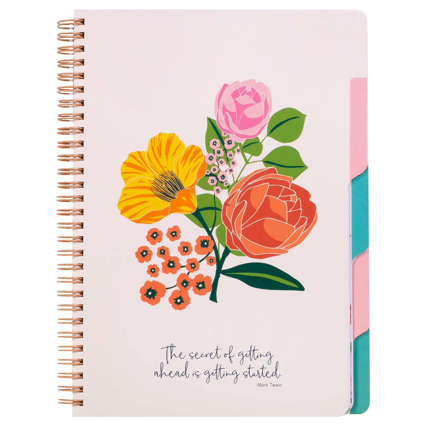 Subject Notebook, Garden Blooms