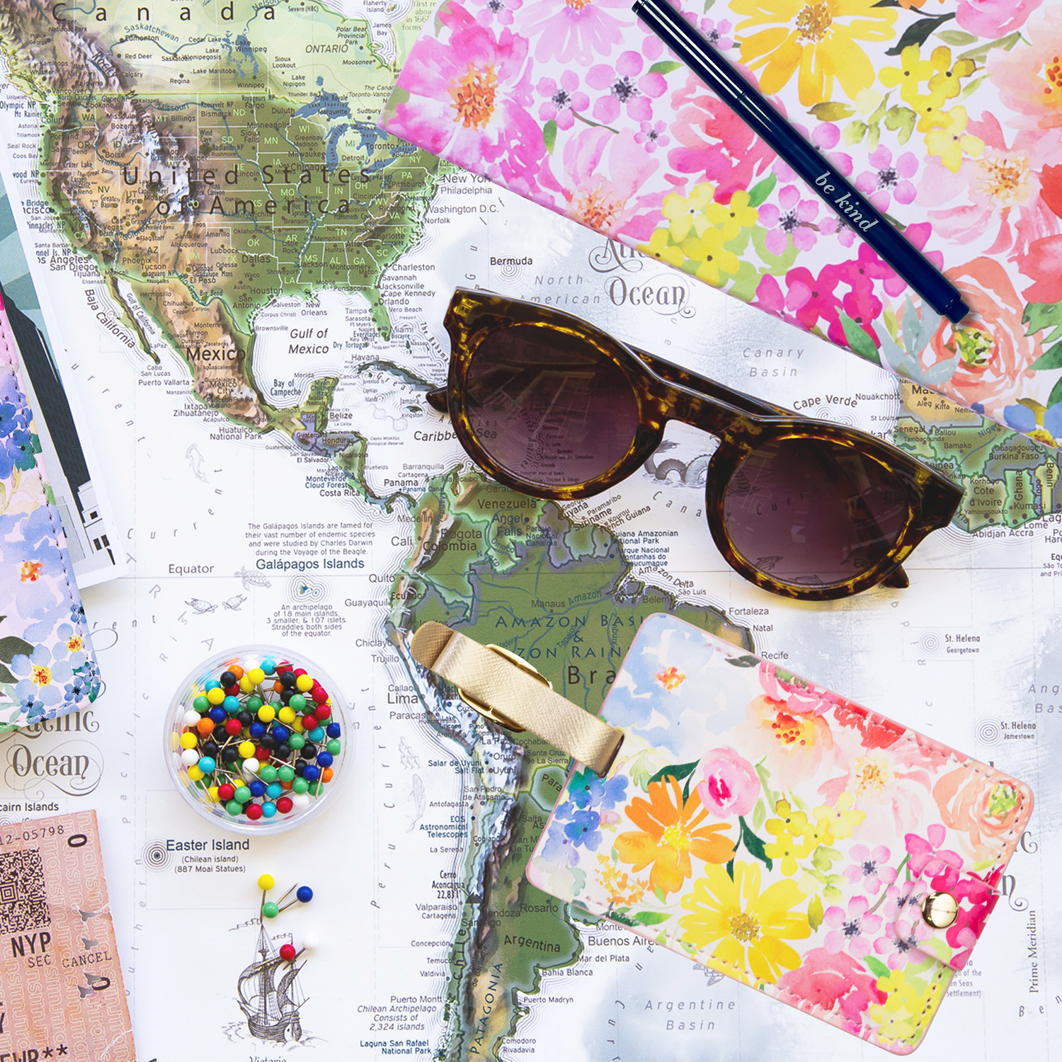 Luggage Tag, Summer Garden