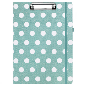 Clipboard Folio, Textured Large Dots