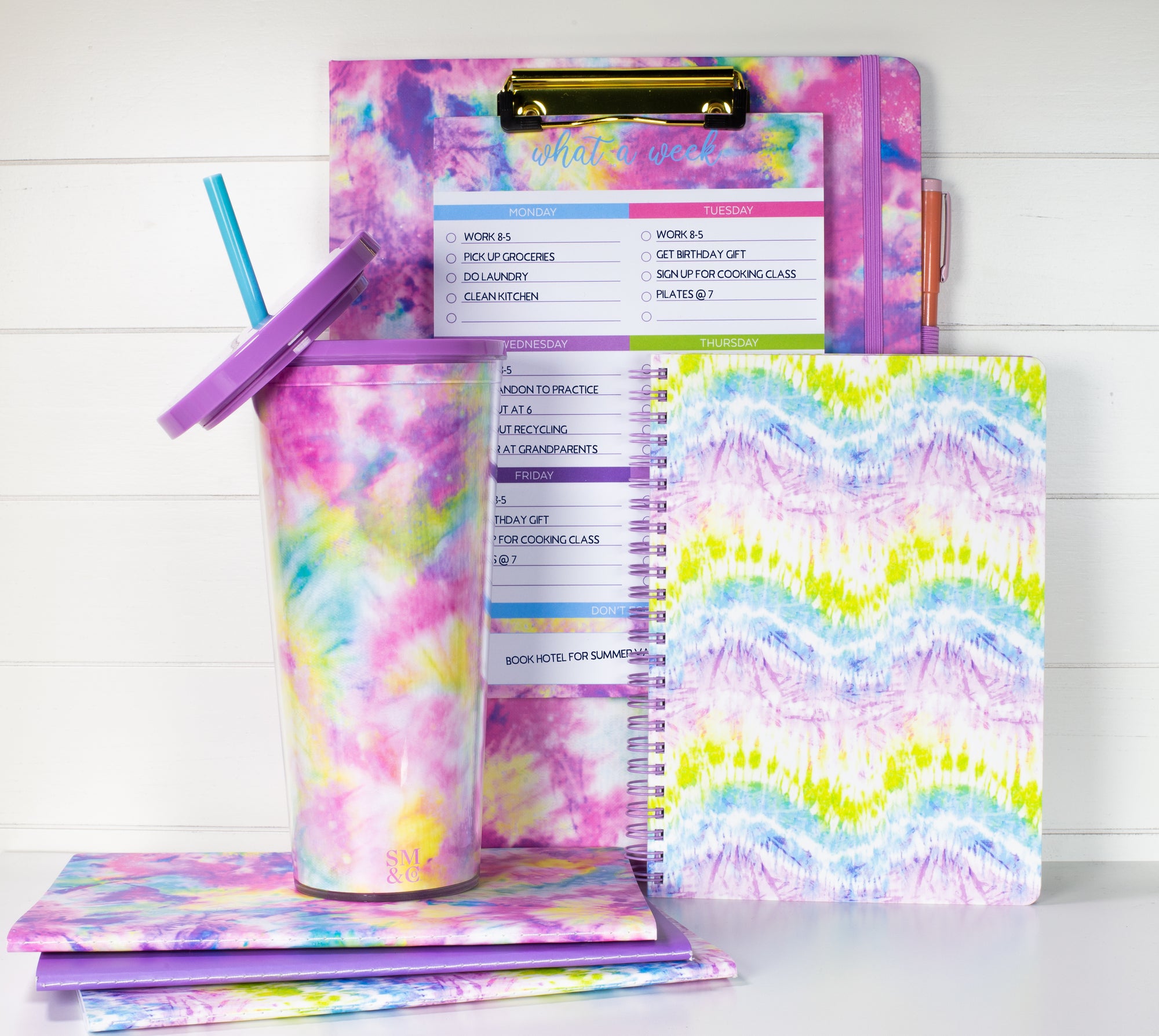 Mini Notebook, Tie Dye