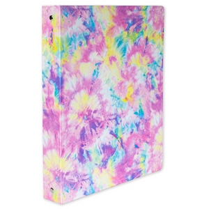 Three Ring Binder, Tie Dye