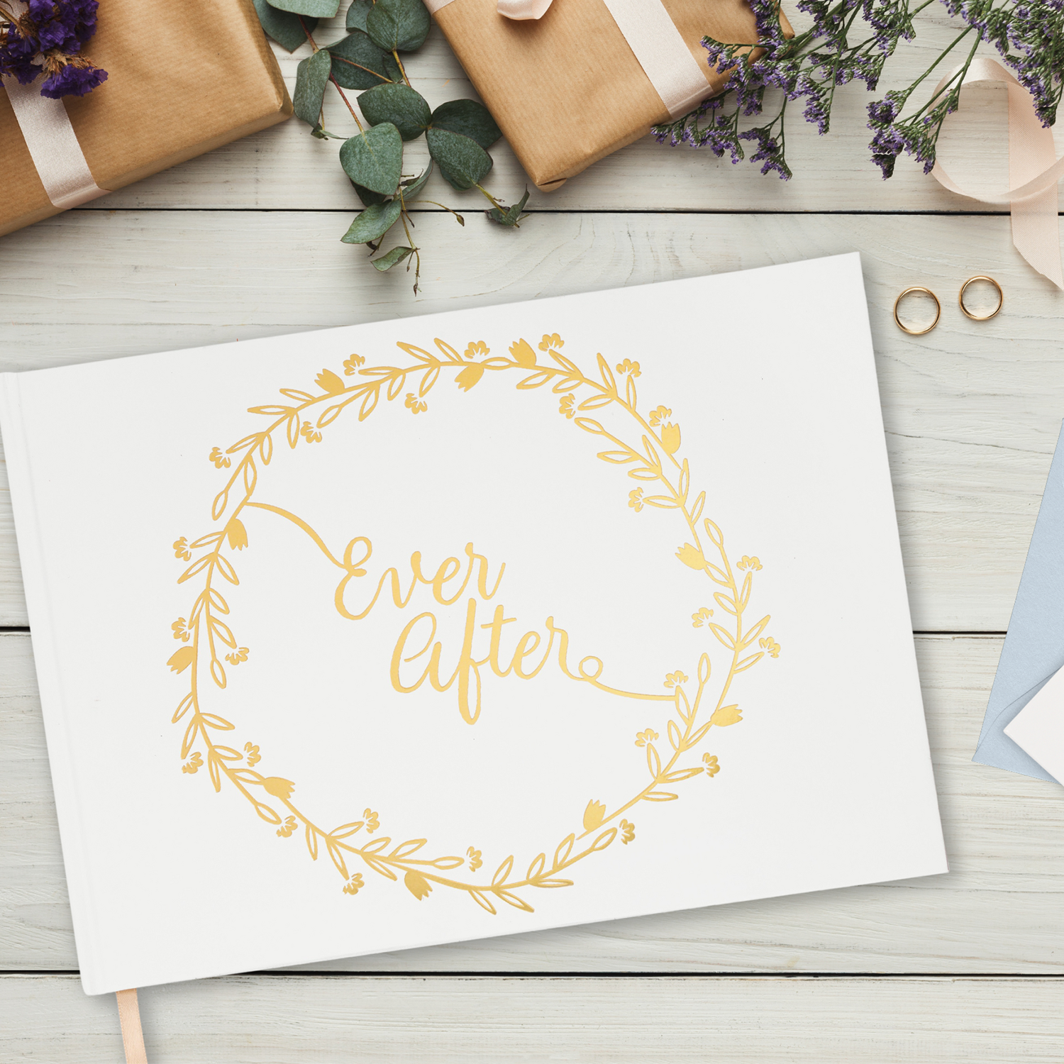 Wedding Guest Book, Ever After