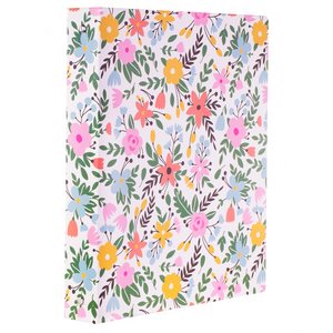 Three Ring Binder, Wild Blooms