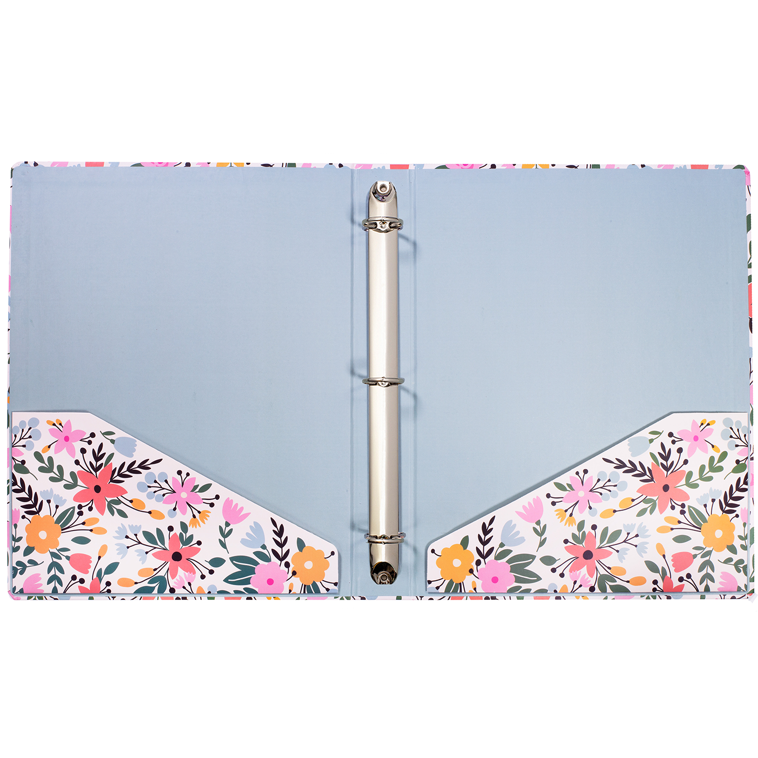 Three Ring Binder, Wild Blooms