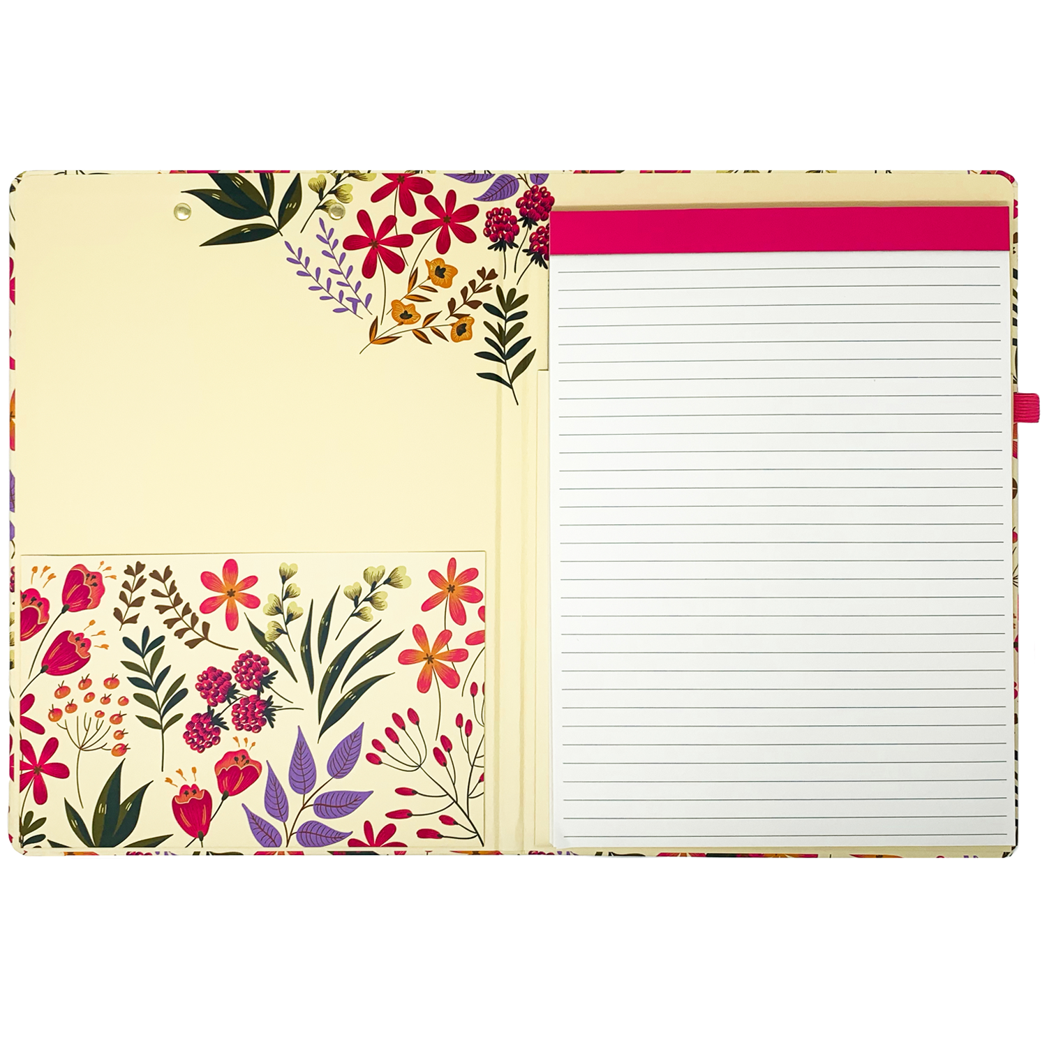 Clipboard Folio, Wildflowers