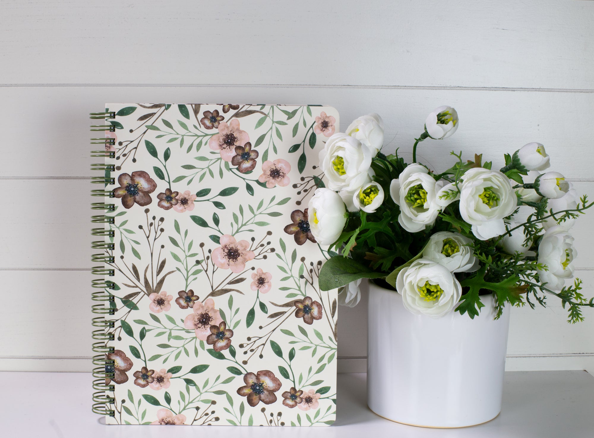 Mini Notebook, Woodland Floral