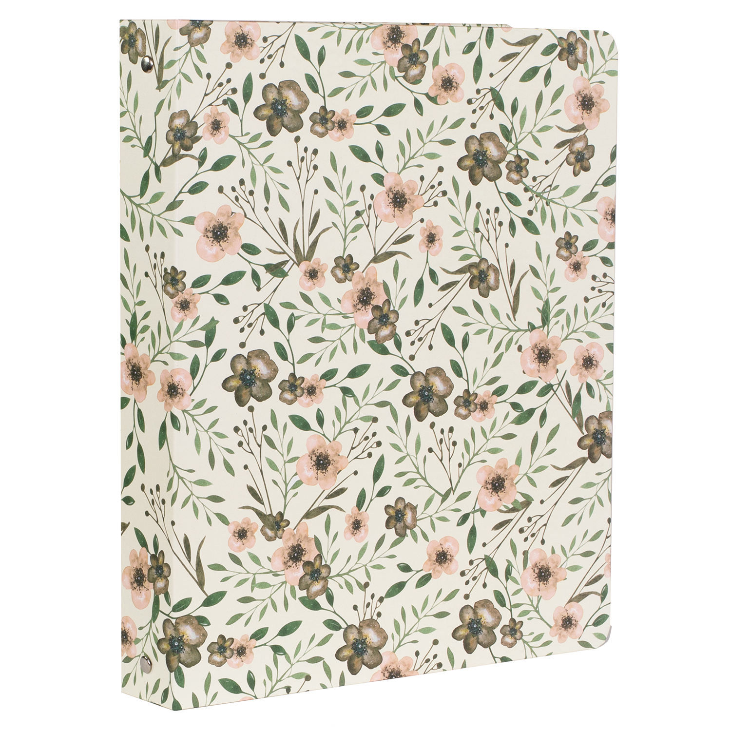 Three Ring Binder, Woodland Floral